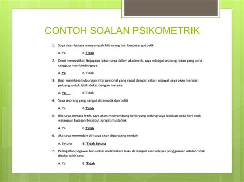 Contoh Soalan Ujian Psikometrik Pdf Image